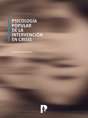 cover image of Psicología Popular de la Intervención en Crisis